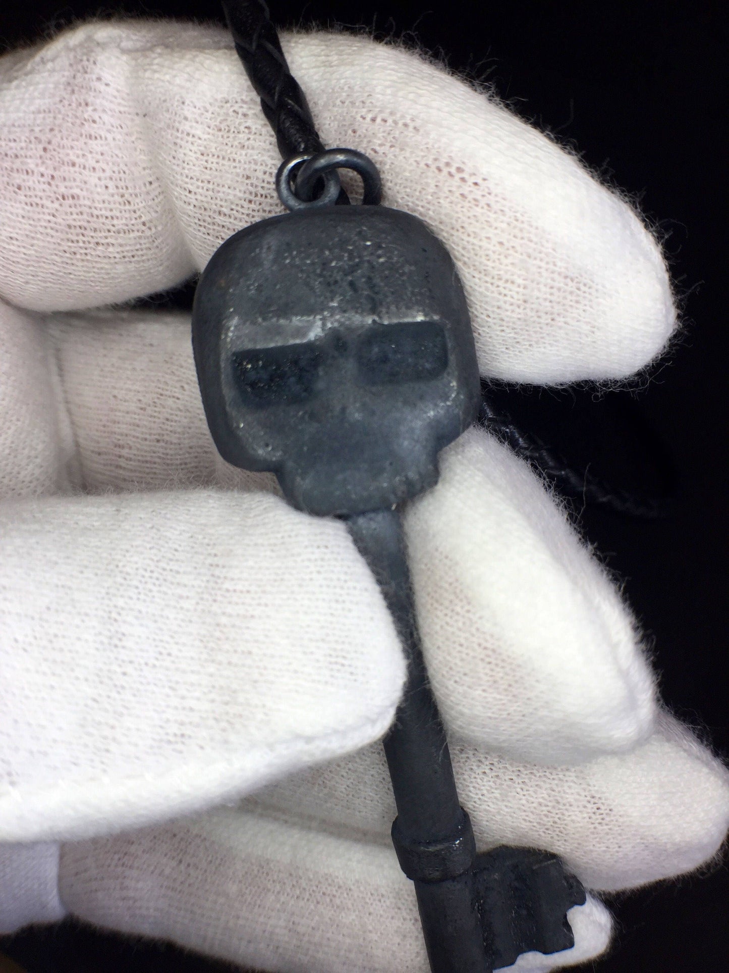 Skull Necklace-Sterling Silver(Oxidized)