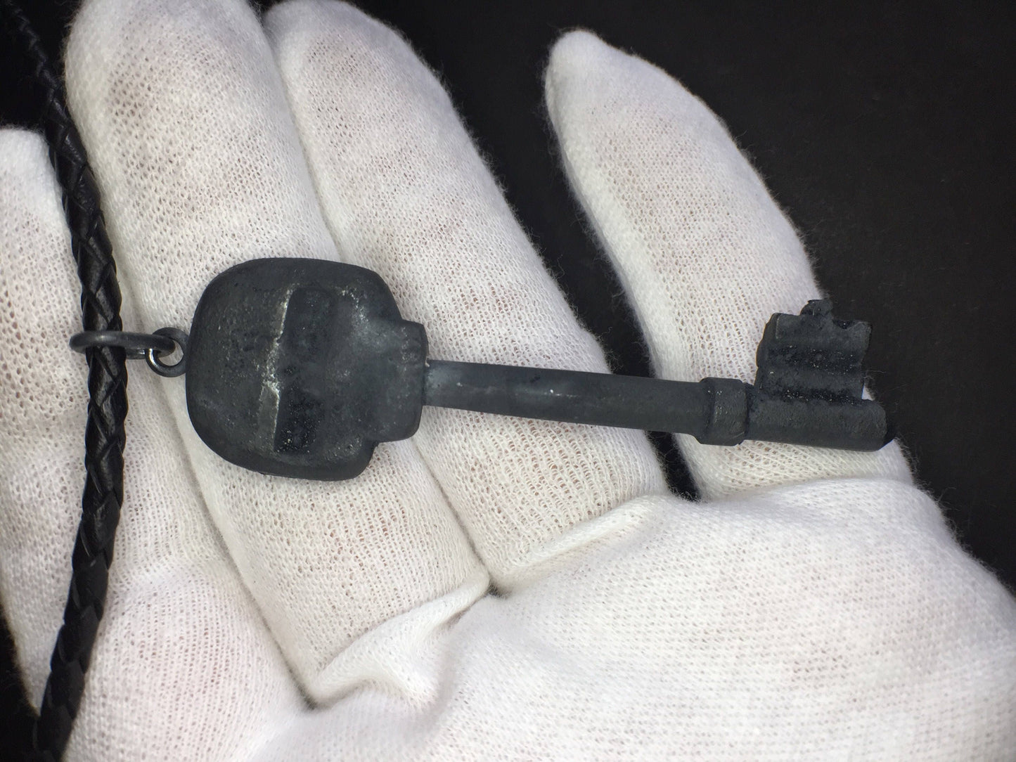 Skull Necklace-Sterling Silver(Oxidized)