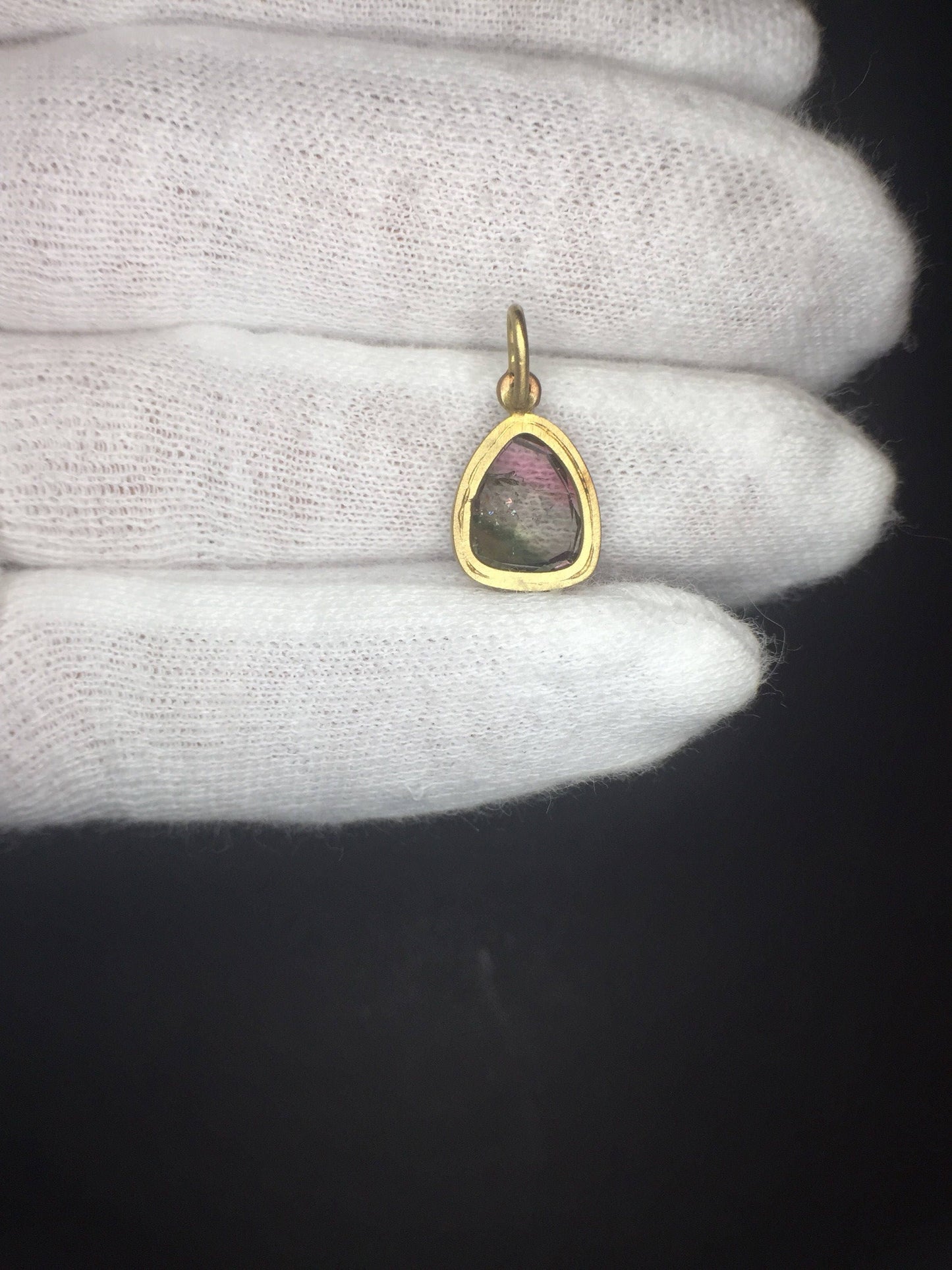 Watermelon Tourmaline Necklace