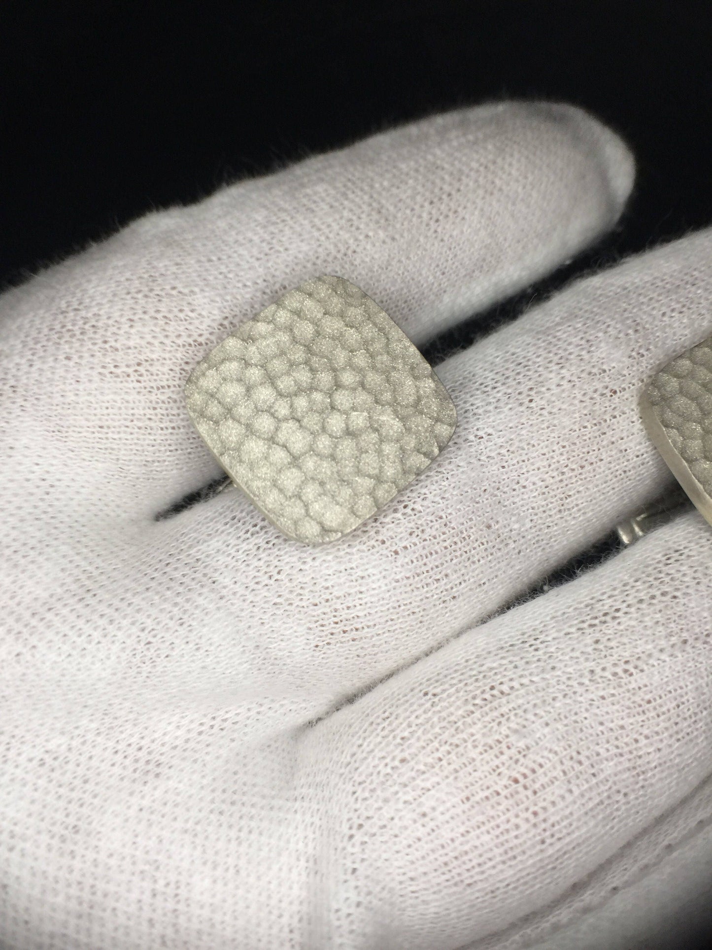 Cufflinks, Handmade in sterling silver with quality backings