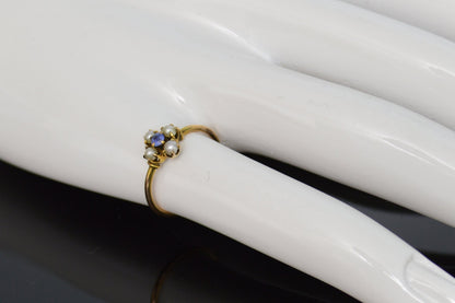 Second Hand Pearl/Sapphire Ring